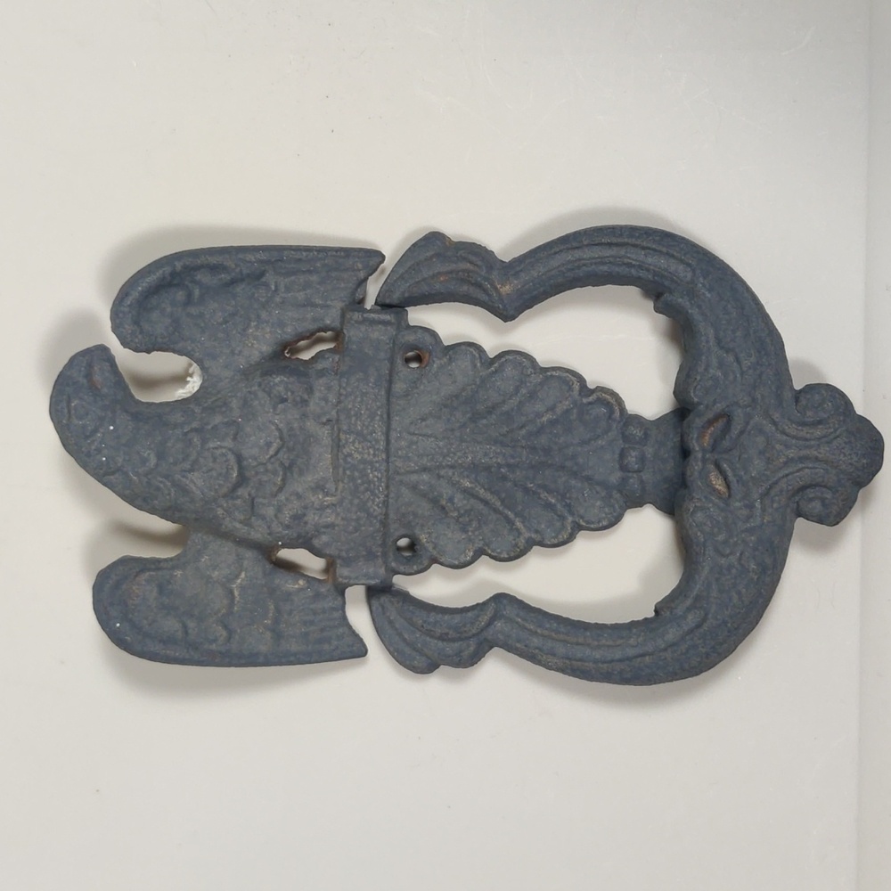 Vintage Cast Iron Eagle Door Knocker, 7"*4"
